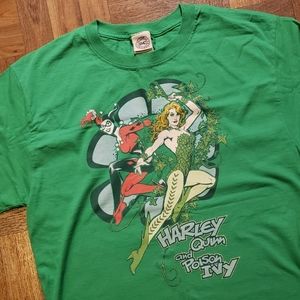 DC Comics Harey Quinn And Poison Ivy Tshirt